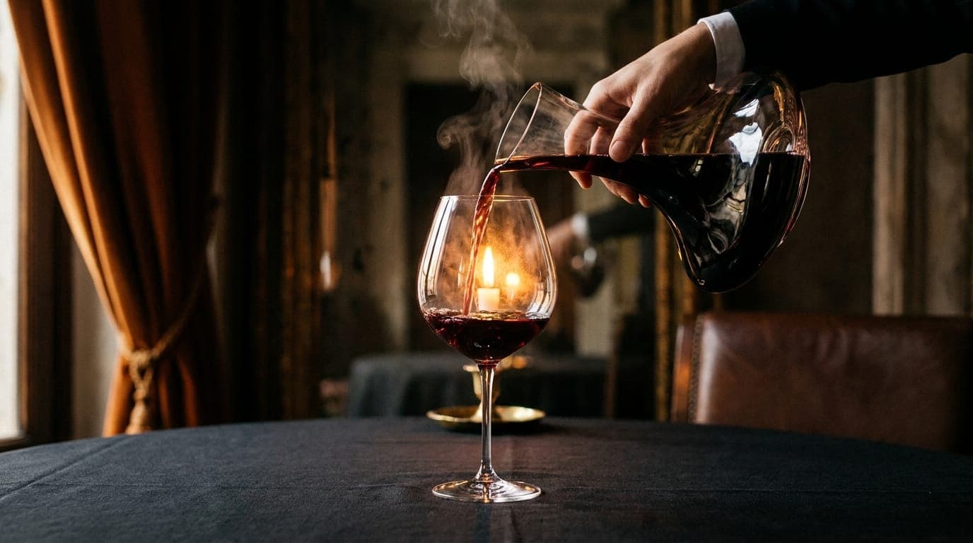 Service du vin